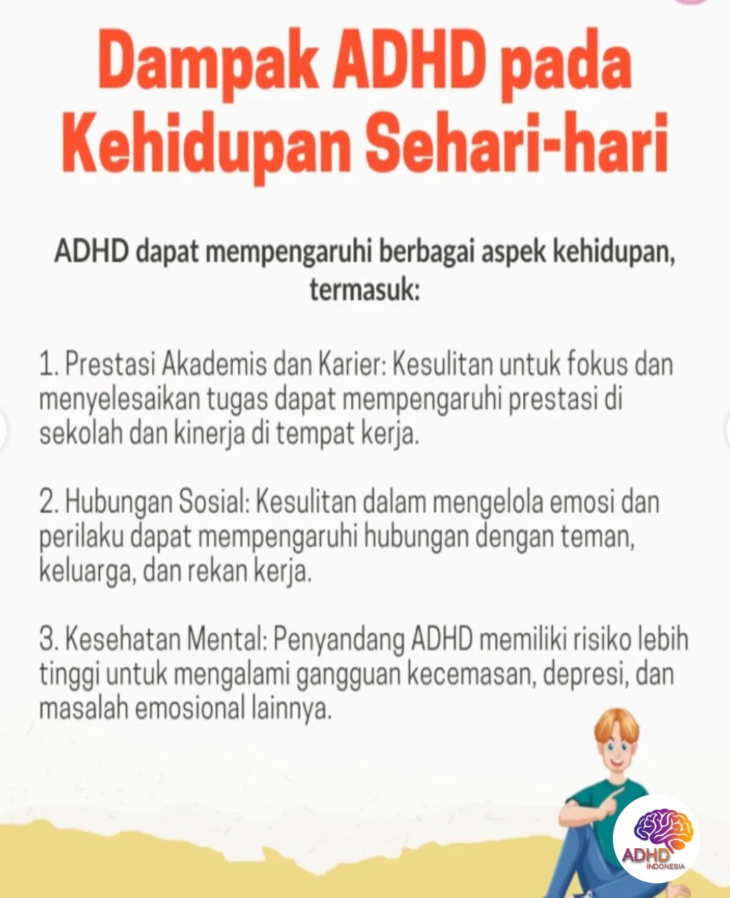ADHD dan Hubungan Sosial Anak di Lingkungan Sekolah di Kabupaten Langkat