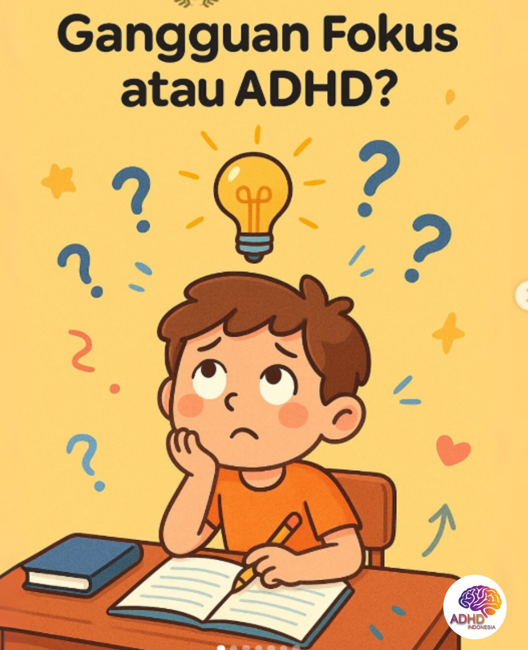 ADHD dan Kesulitan Fokus Anak: Edukasi untuk Keluarga di Kabupaten Langkat