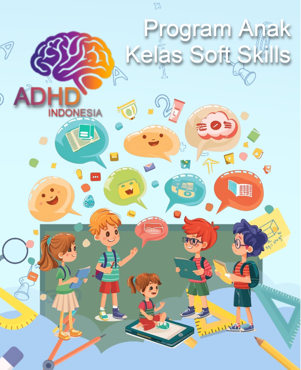 Program ADHD Indonesia Kabupaten Langkat Kelas Soft Skills Anak ADHD