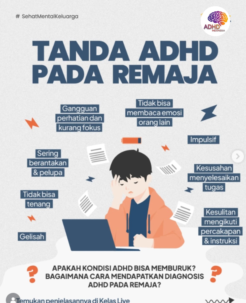 Screening ADHD Non-Diagnostik: Edukasi Awal bagi Orang Tua di Kabupaten Langkat