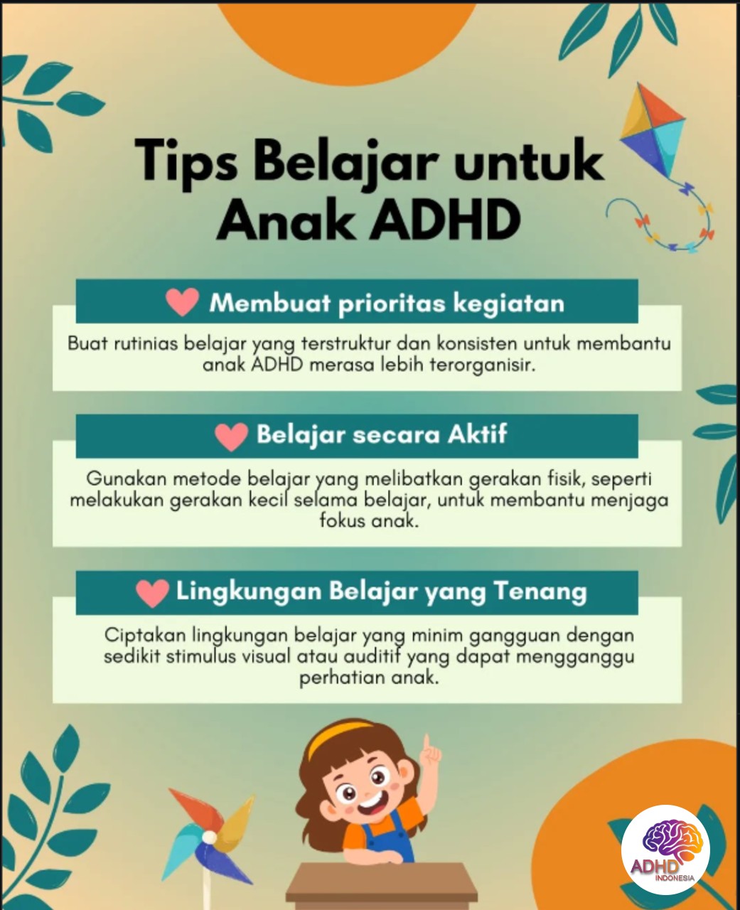 Strategi Belajar yang Cocok untuk Anak ADHD di Kabupaten Langkat